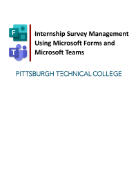 Internship Survey Management Guide for faculty and education leadership